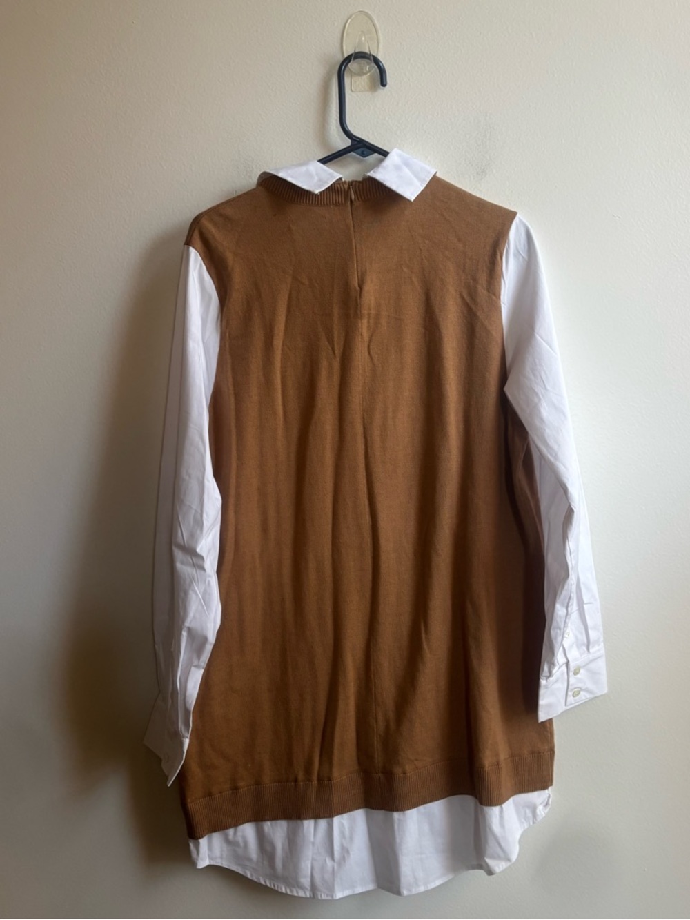 STAUD | Fern Mixed Media Mini Dress - Picture 3 of 4